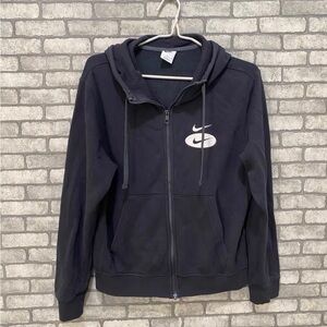 Nike Black Zip-Up Hoodie